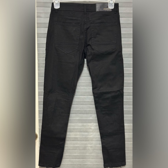 Arketype Black Jeans Men's Slim Fit Ripped Stretch Denim size 29/30 - Picture 5 of 10